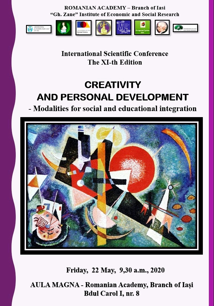 CREATIVITY AND PERSONAL DEVELOPMENT – Modalities of social and educational integration